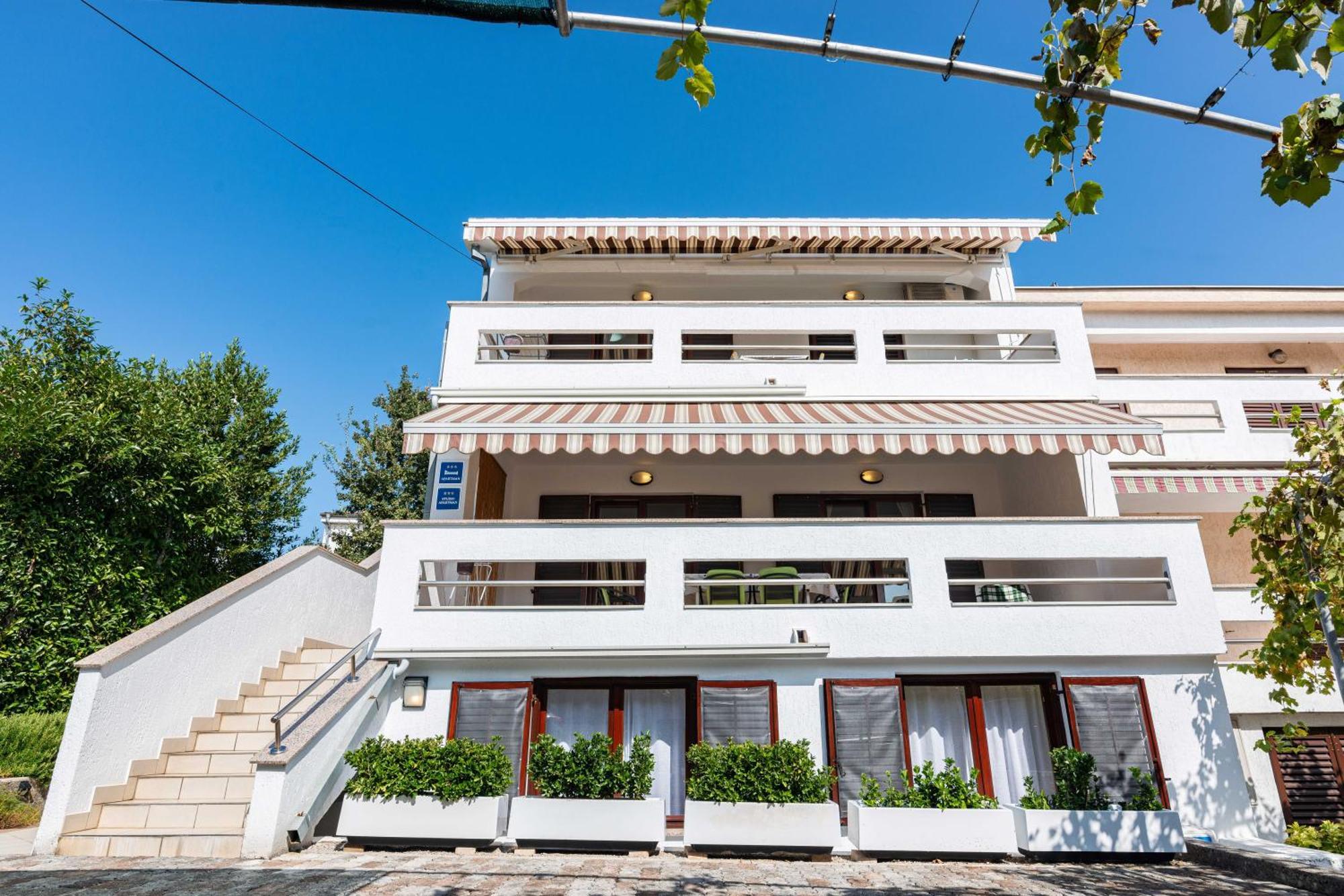 Apt Ana, Malinska, Vantacici, Island Krk Exteriér fotografie
